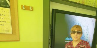 Стереоскопичен дисплей в учебна лаборатория по природни науки