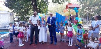Откриха четири нови площадки детските градини на „Северен“